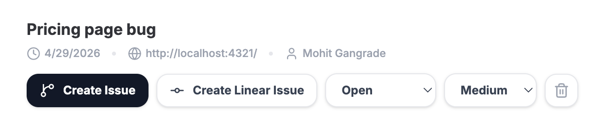 Issue sync